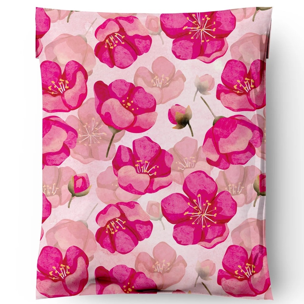 Pink Peonies Poly Mailer’s 10x13 Pack of 25